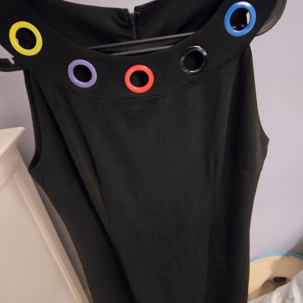 Adore Black Garment with White Label